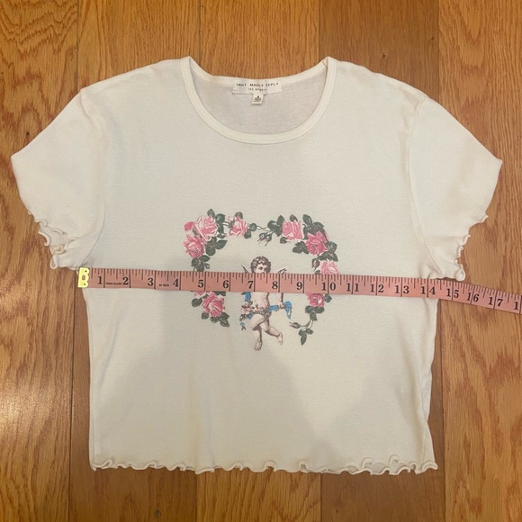 Truly Madly Deeply Cupid Baby Tee, Small - Picture 3 of 6